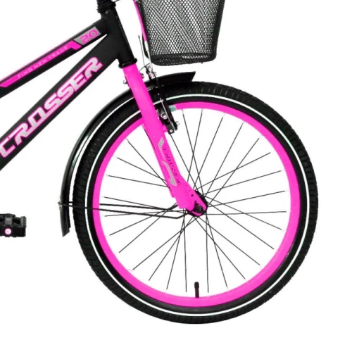 Bicicletă Crosser C13 Pink, roți 20" cumpăra în Chișinau