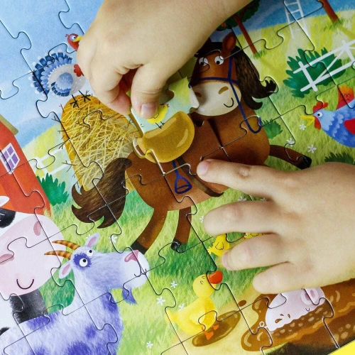 Puzzle Dodo Animals Village Adventures, 60 elemente cumpăra în Chișinau