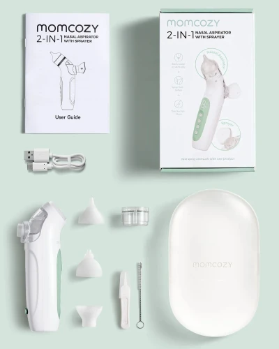 Аспиратор для носа электрический 2 в 1 Momcozy BreezyClear купить в Кишиневе