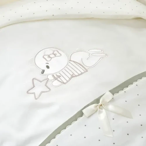 Lenjerie de patut 3 piese Perina Le petit bebe Olive cumpăra în Chișinau