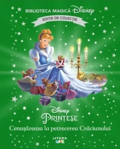 Книга Disney Золушка на рождественском празднике - Волшебная библиотека купить в Кишиневе