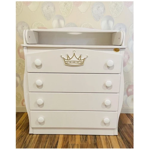 Комод-пеленальный столик Miracolo Корона Кремовый купить в Кишиневе