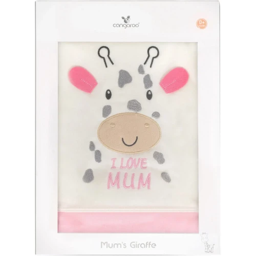 Păturică Moni Mums Giraffe Pink, 100x90 cm cumpăra în Chișinau