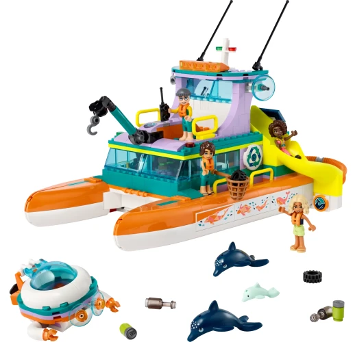 Set construcție Lego Friends Sea Rescue Boat, 717 elemente cumpăra în Chișinau