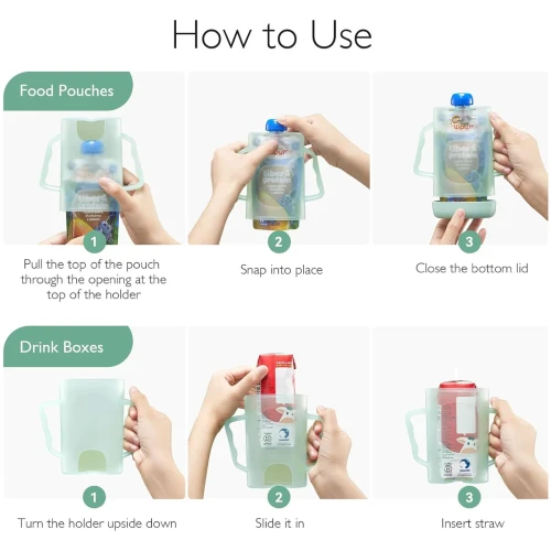 Suport pentru pungile de tip pouch Momcozy Green cumpăra în Chișinau