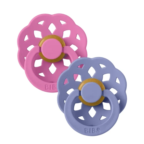 Suzetă rotundă din latex Bibs Boheme Bubblegum & Peri (6-18 luni), 2 buc. cumpăra în Chișinau