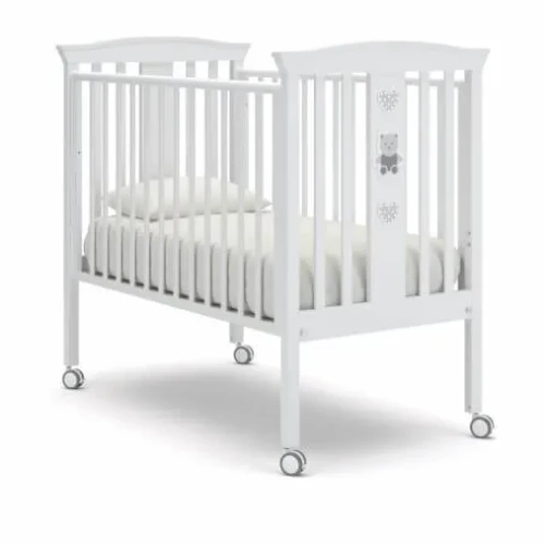 Детская кроватка на колесах Тони Gandylyan белая купить в Кишиневе
