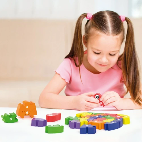 Puzzle din lemn Viga 3D Snail, 26 elemente cumpăra în Chișinau