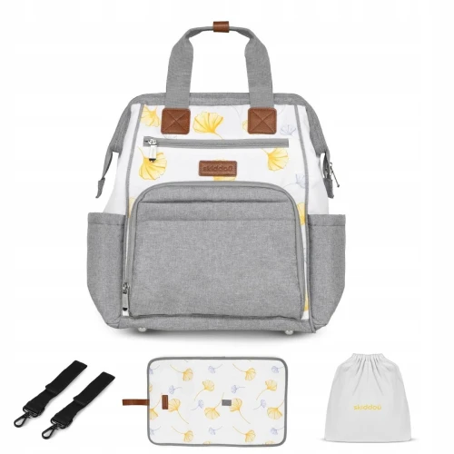 Geantă pentru cărucior Skiddou Astrid Vanilla Delight Yellow cumpăra în Chișinau