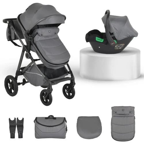Carucior 3 in 1 Moni Lara Grey cumpăra în Chișinau
