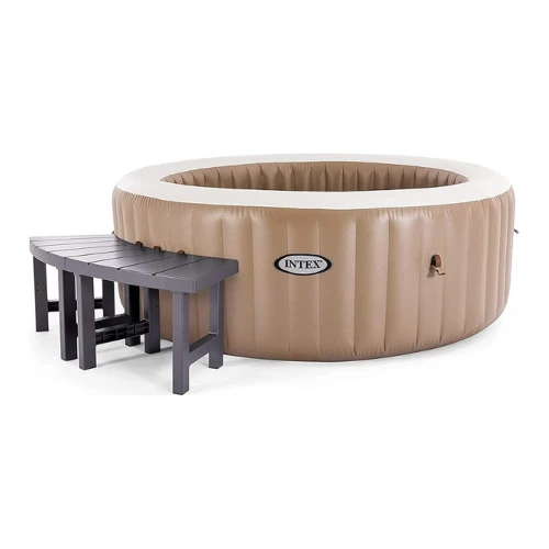 Bancă rotundă pentru jacuzzi SPA gonflabil Intex PureSpa 28514, set de 2 piese, 124x48x42 cm cumpăra în Chișinau