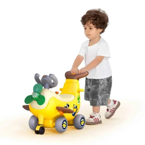Tolocar Hola Toys 4 in 1 Banana Plane Yellow cumpăra în Chișinau