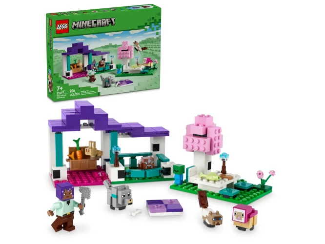 Set construcție LEGO Minecraft The Animal Sanctuary, 206 elemente cumpăra în Chișinau