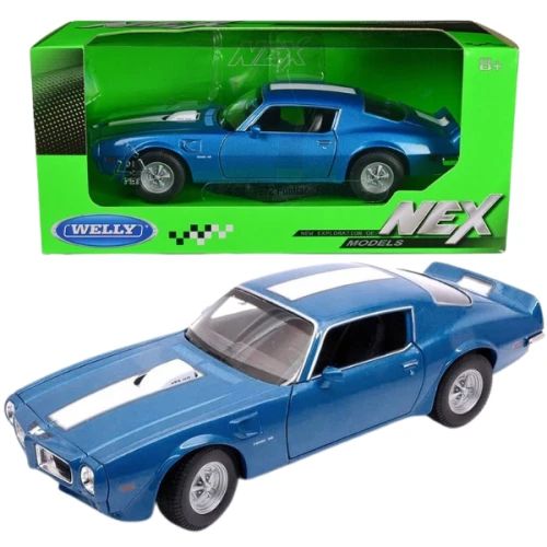 Коллекционная машина Welly 1972 PONTIAC FIREBIRD 1:24 синяя купить в Кишиневе