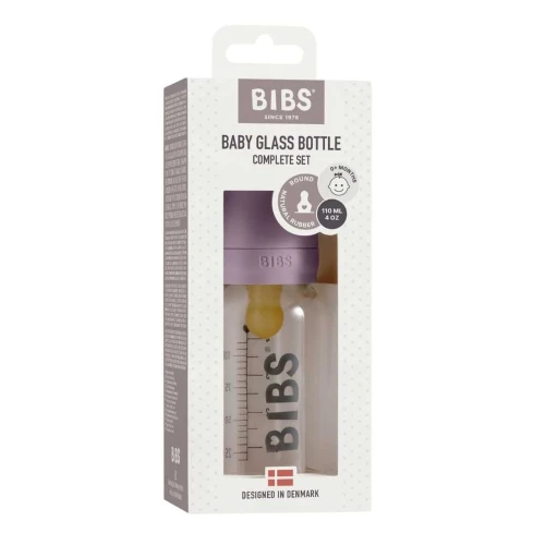 Бутылочка для кормления из стекла Bibs Mauve 110 мл купить в Кишиневе