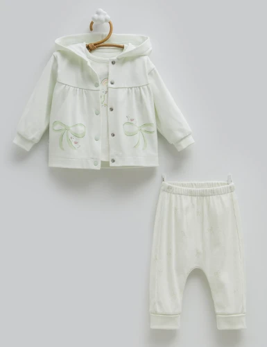 Set din 3 piese Caramell Love Time Turquoise & Ecru (9-12L) cumpăra în Chișinau