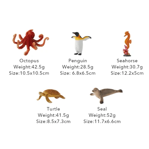 Набор фигурок Mideer Sea Animals, 11 шт. купить в Кишиневе