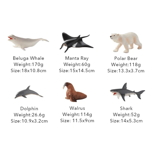 Набор фигурок Mideer Sea Animals, 11 шт. купить в Кишиневе
