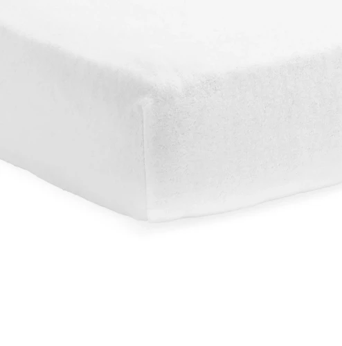 Простыня на резинке Jollein Molton White, 120x60 см купить в Кишиневе
