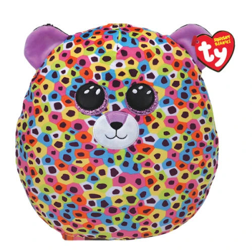 Плюшевая игрушка TY Разноцветный леопард Giselle Squishy Beanies, 22 см купить в Кишиневе