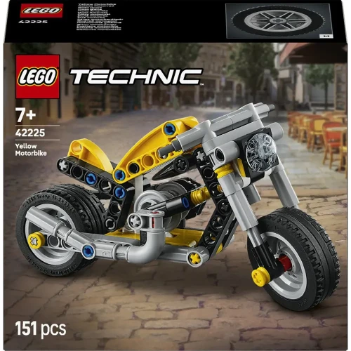 Конструкторы Lego Technic Yellow Motorcycle, 151 элемент купить в Кишиневе
