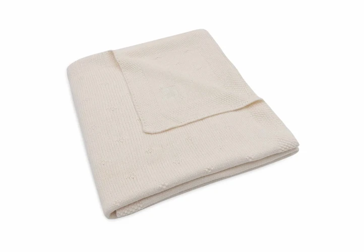 Păturică Jollein Cosy Knit Ivory, 100x150 cm cumpăra în Chișinau