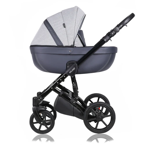 Cărucior 2/1 Quali Milano M2 Grey/Blue cumpăra în Chișinau