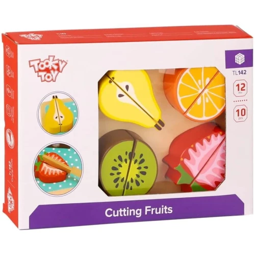 Игрушка-сортер Tooky Toy Cutting Fruits купить в Кишиневе