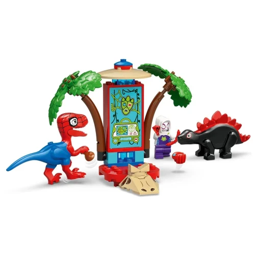 Set construcție Lego Marvel Spidey And Gobby's Rapter Battle at Tree House HQ, 143 elemente cumpăra în Chișinau