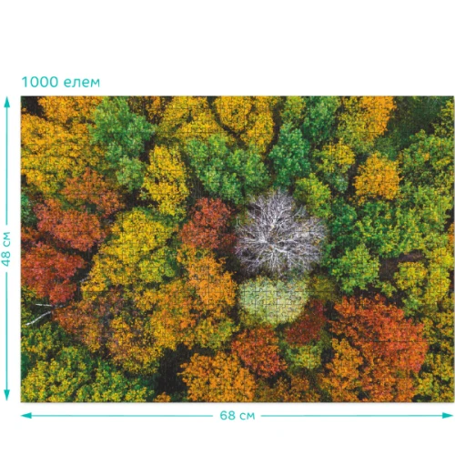 Puzzle Dodo Satul Dzembronya. Ucraina, seria Peisaje, 1000 elemente cumpăra în Chișinau