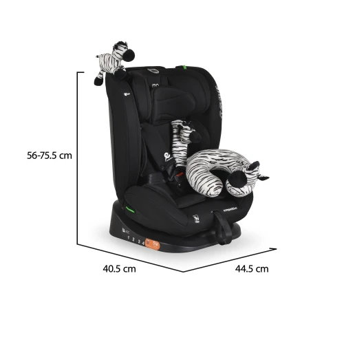 Scaun auto 40-150 cm (i-Size) Moni Competition Midnight Black cumpăra în Chișinau