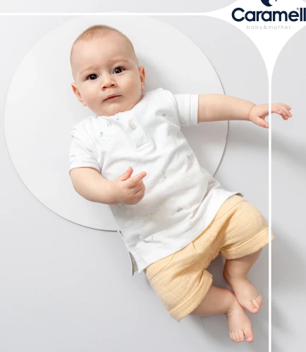 Set din 2 piese Caramell Polo Grey (12-18L) cumpăra în Chișinau