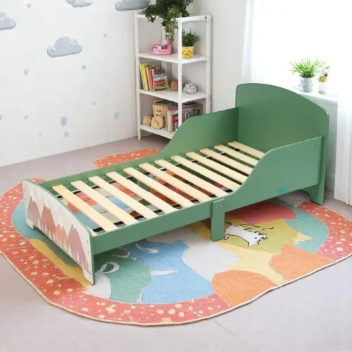 Детская кровать U-Grow Junior Green Forest, 140x70 см купить в Кишиневе