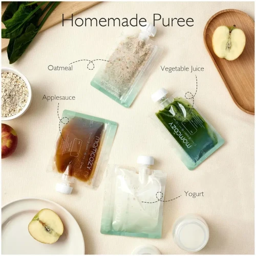 Pungi pentru stocarea hranei Momcozy Pouches, 10 buc., 150 ml cumpăra în Chișinau