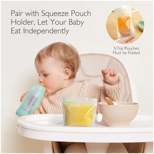 Pungi pentru stocarea hranei Momcozy Pouches, 10 buc., 150 ml cumpăra în Chișinau