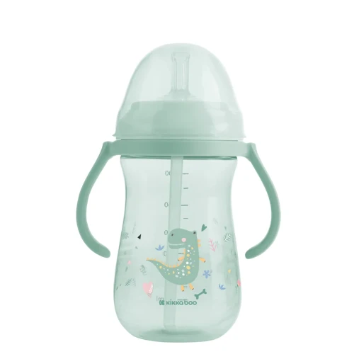 Cană cu pai Kikkaboo Dino World Mint (8 luni+), 300 ml cumpăra în Chișinau