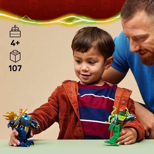 Set construcție Lego Ninjago Jay's Dragon Mech Fight, 107 elemente cumpăra în Chișinau
