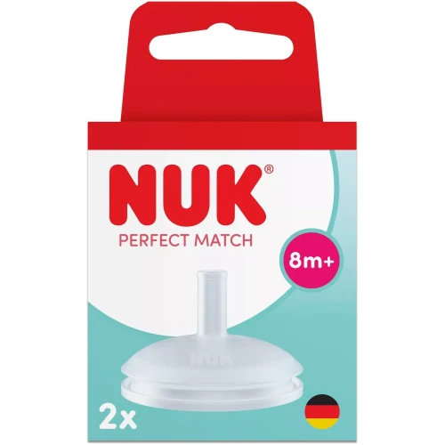 Tetina din silicon NUK Perfect Match flux variabil (8+ luni), 2 buc. cumpăra în Chișinau