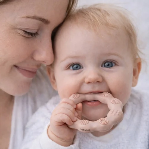 Inel gingival BabyOno Ring Beige cumpăra în Chișinau