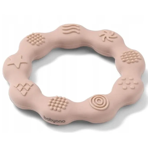 Inel gingival BabyOno Ring Beige cumpăra în Chișinau
