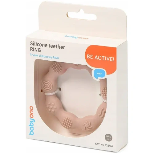 Inel gingival BabyOno Ring Beige cumpăra în Chișinau