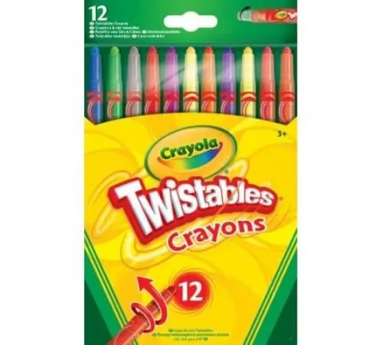 Выкручивающиеся восковые мелки Crayola(12 шт.) купить в Кишиневе