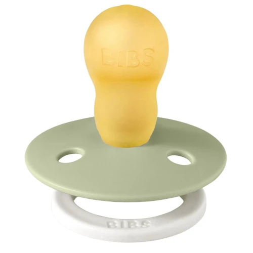 Suzetă rotundă din latex Bibs Colour Glow Sage Ambalaj premium, 18-36 luni cumpăra în Chișinau