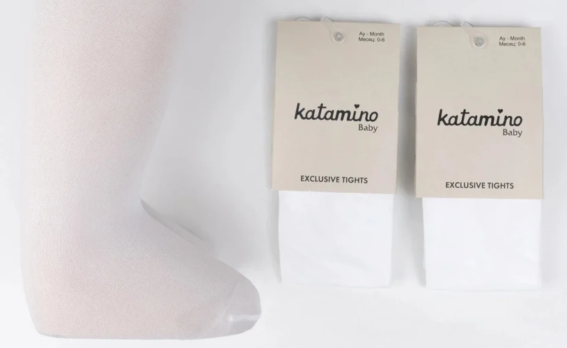 Колготки капроновые Katamino Micro 50 Den White (6-12М) купить в Кишиневе