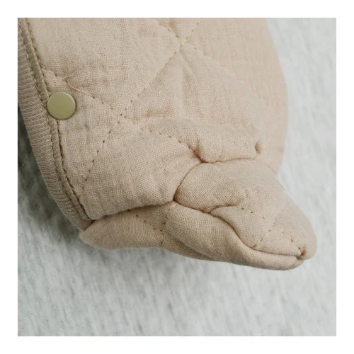 Комбинезон с капюшоном для малыша Minikin Muslin, стёганый муслин, капучино, р.62 купить в Кишиневе