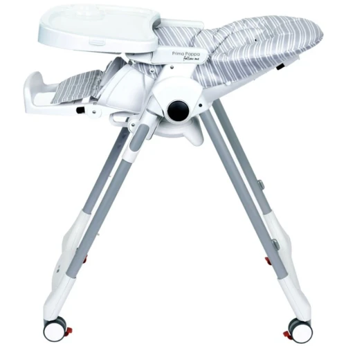 Scaun de masă 2 în 1 Peg Perego Prima Pappa Follow Me Linear Grey cumpăra în Chișinau