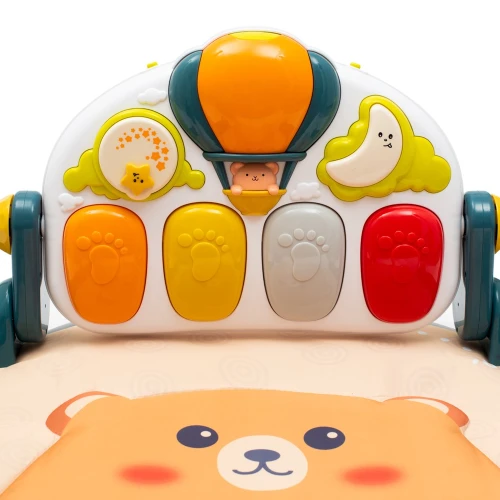 Covoraș de joacă interactiv Baby Mix 53213 cu pian, lumini și muzică, 50x50x80 cm cumpăra în Chișinau