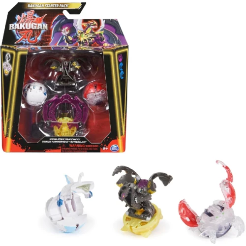 Set de figurine Spin Master Bakugan Starter Pack, 3 buc. cumpăra în Chișinau