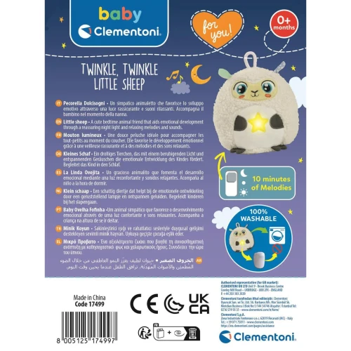 Lampa de noapte Clementoni Twinkle, Twinkle Little Sheep cumpăra în Chișinau