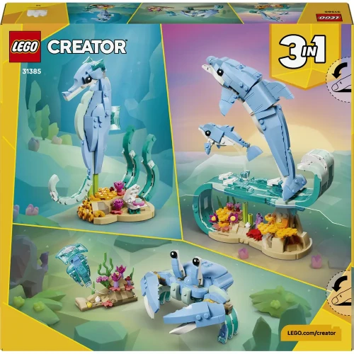 Set construcție Lego Creator Beautiful Dolphins, 542 elemente cumpăra în Chișinau